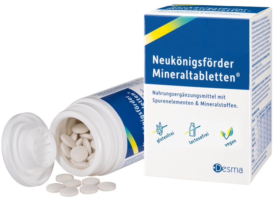 Verpackungsmodell Neukönigsförder Mineraltabletten®